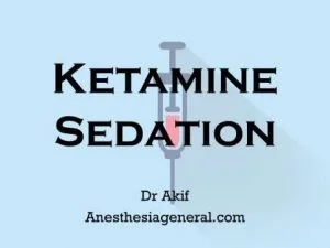 Ketamine Sedation