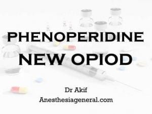 phenoperidine new opiod